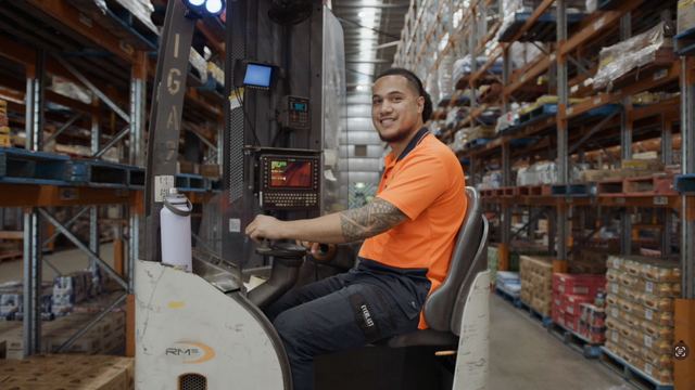 Still from Life at Metcash in Darwin