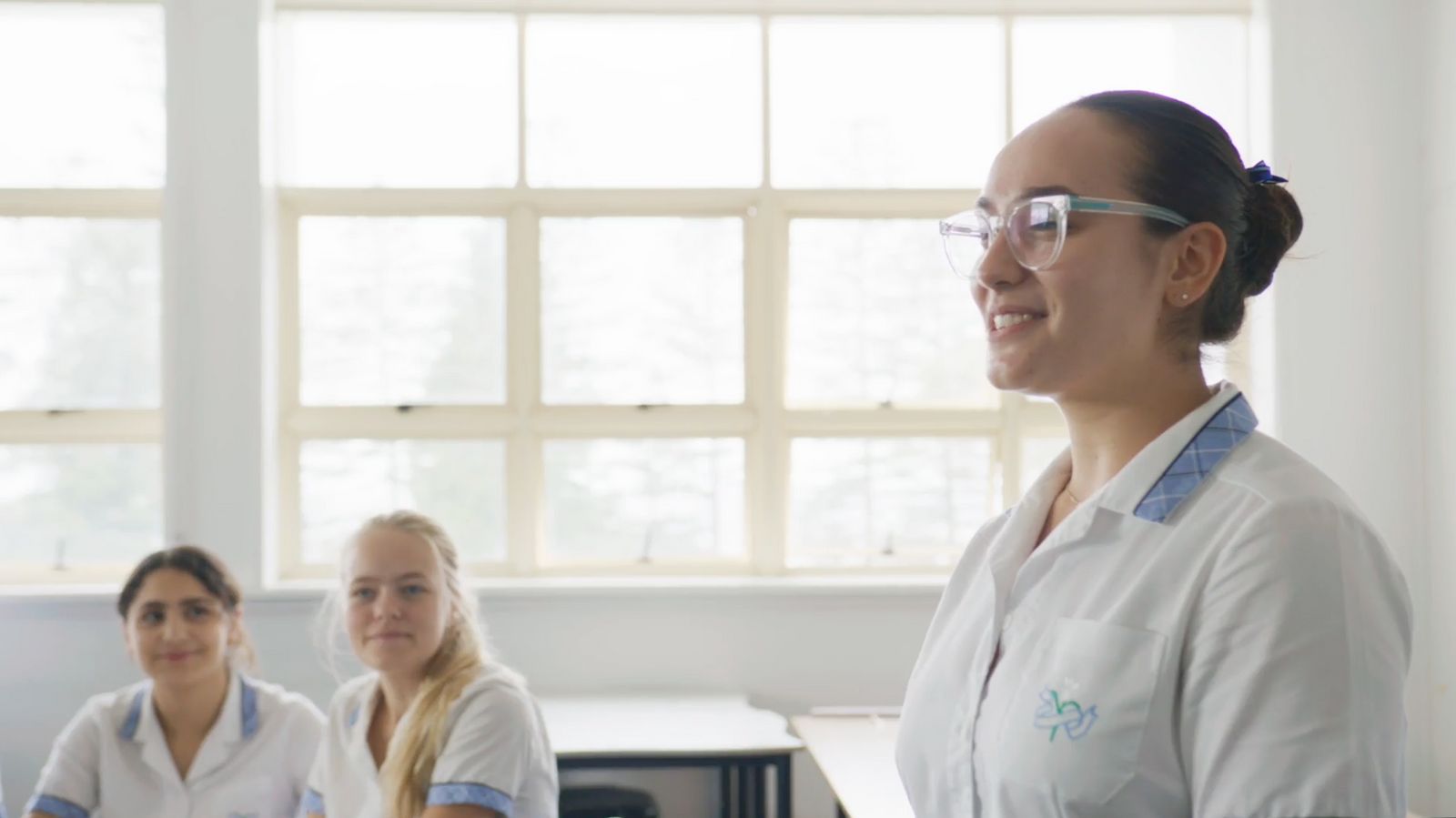 Video still from our St Mary Star of the Sea College project