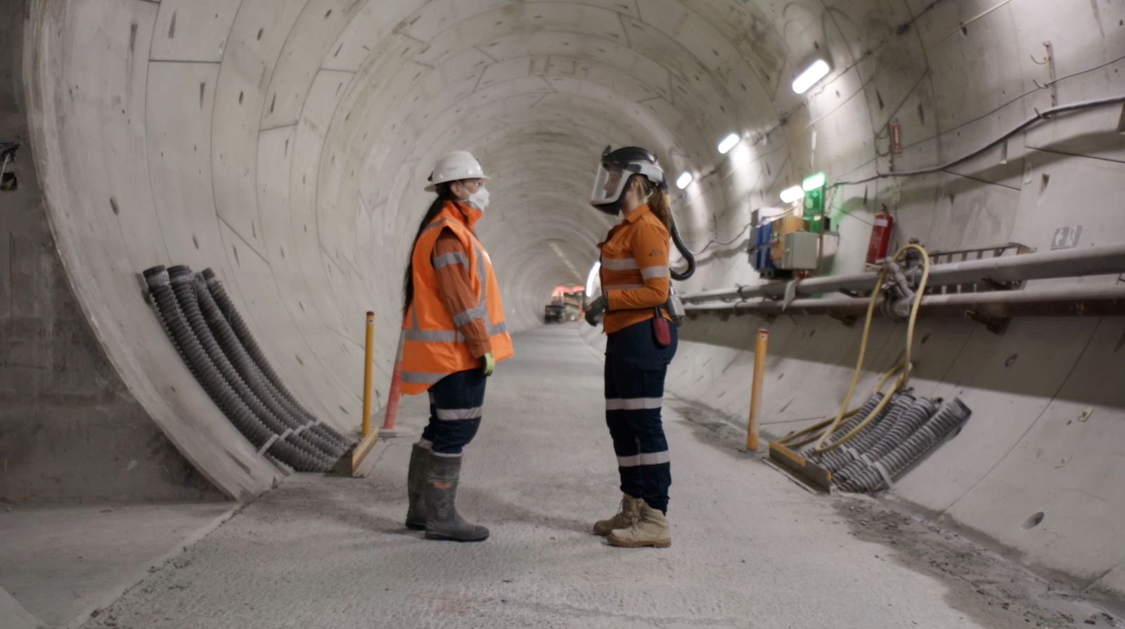 Video still from our Infrastructure NSW project